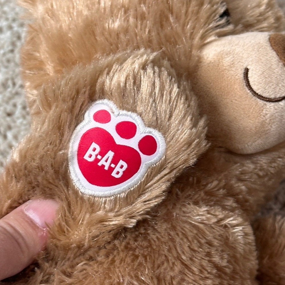 Build-A-Bear Workshop Lil Brownie Teddy Bear Brown Plush Stuffed Animal NWT - Picture 3 of 9